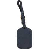 Prada Saffiano Leather Luggage Tag Bag Charm