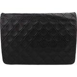 Chanel Quilted Lambskin 24K Gold Single Flap Shoulder Bag