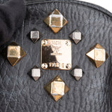 MCM Visetos Monogram Stark Studs Small 2 in 1 Backpack