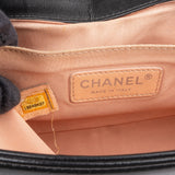 Chanel Quilted Lambskin Boy Medium Single Flap Crossbody Bag