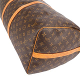 Louis Vuitton Monogram Canvas Keepall 55 Bandoulière Travel Bag