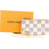 Louis Vuitton Monogram Damier Azur Canvas Key Pouch
