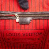 Louis Vuitton Monogram Damier Ebene Neverfull MM Shoulder Bag