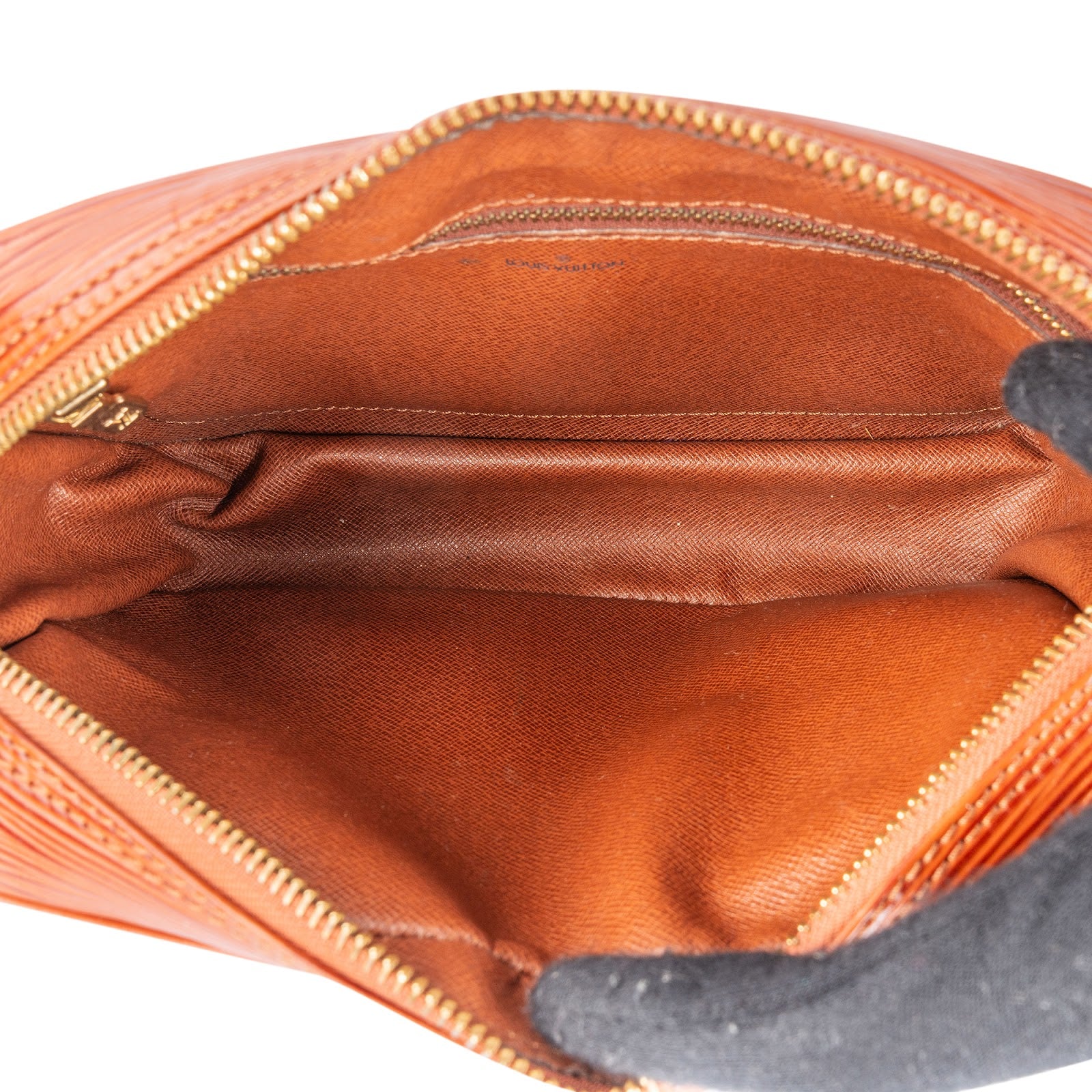 Louis Vuitton Cognac Epi Leather Trocadero 23 Crossbody Bag - vintageandkickz