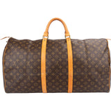 Louis Vuitton Monogram Canvas Keepall 60 Travel Bag