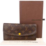 Louis Vuitton Monogram Canvas Emilie Wallet