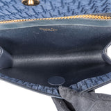 Christian Dior Oblique Monogram Canvas Jacquard Vintage Flap Shoulder Bag
