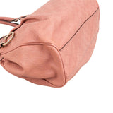 Gucci Pink Guccissima Leather Sukey Handbag