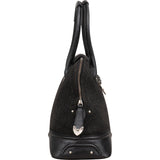 Christian Dior Tweed Leather Detective Bag Handbag