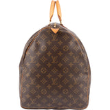 Louis Vuitton Monogram Canvas Keepall 60 Travel Bag - vintageandkickz