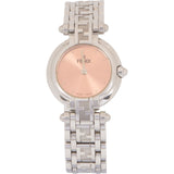 Fendi Silver Tone Zucca Bracelet 750L Women Watch