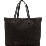 Gucci Monogram GG Canvas Tote Shoulder Bag