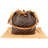Louis Vuitton Monogram Canvas Sac Noé Petit Shoulder Bag
