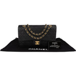 [🔄️B08 / F44] Chanel Quilted Lambskin Medium Double Flap Shoulder Bag - vintageandkickz