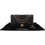 [🔄️B08 / F44] Chanel Quilted Lambskin Medium Double Flap Shoulder Bag - vintageandkickz