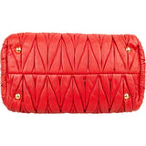 Miu Miu Matelassé Nappa Leather Small Top Handle Handbag