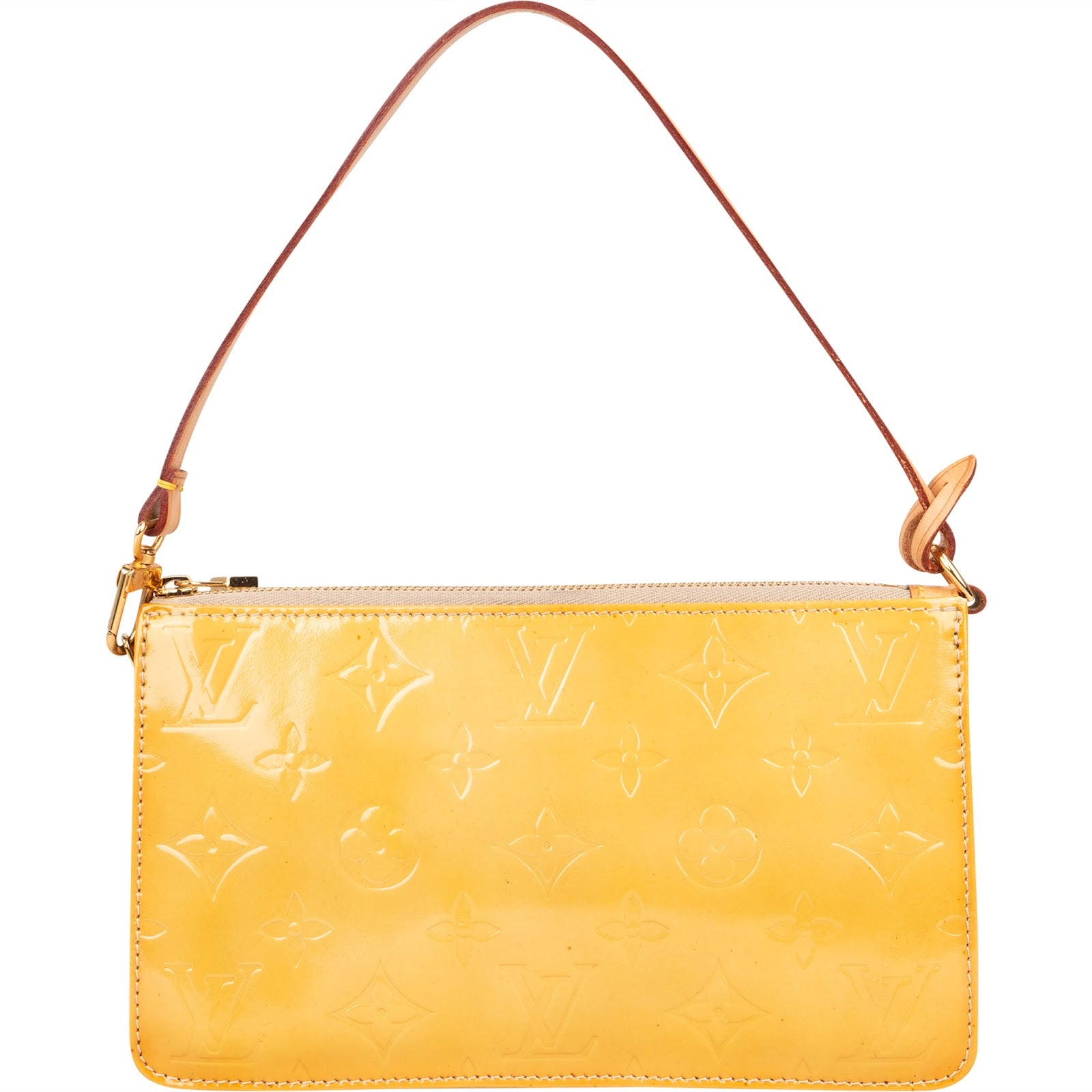 [🔄️B22 / F09] Louis Vuitton Monogram Vernis Leather Pochette Accessoires Handbag - vintageandkickz