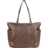 Louis Vuitton Monogram Damier Ebene Totally GM Shoulder Bag
