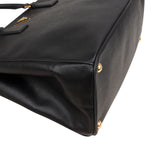 Prada Black Saffiano Leather Galleria Handbag