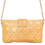 Dior Patent Leather Cannage New Lock Flap Crossbody Bag - vintageandkickz
