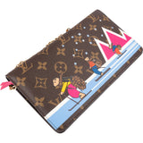 Louis Vuitton Monogram Christmas Animation Illustre Pochette Weekend Crossbody Bag