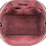 Louis Vuitton Burgundy Vernis Epi Leather Alma PM Handbag - vintageandkickz