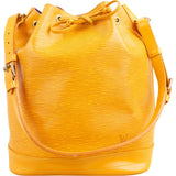 Louis Vuitton Yellow Epi Leather Sac Noé Grande Shoulder Bag