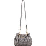 Miu Miu Quilted Nappa Leather City Handbag