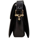 Celine Boxcalf Leather Horse Carriage Flap Triomphe Shoulder Bag