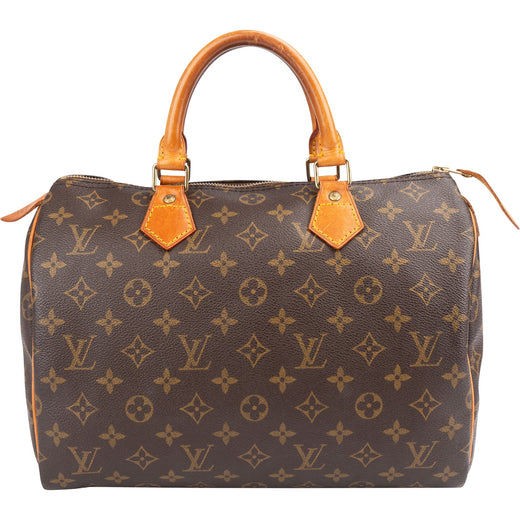 Louis Vuitton Monogram Canvas Speedy 30 Handbag