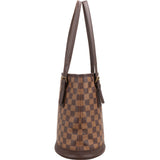 Louis Vuitton Monogram Damier Ebene Bucket PM Shoulder Bag