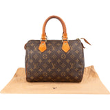 Louis Vuitton Monogram Canvas Speedy 25 Handbag