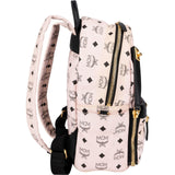 MCM Monogram Visetos Stark Studded Bicolor 2 in 1 Backpack