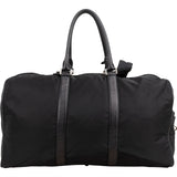 Prada Nylon Triangle Duffle Weekender 50 Travel Bag