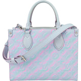 Louis Vuitton Leather Monogram Empreinte OnTheGo PM Handbag