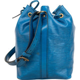 Louis Vuitton Blue Epi Leather Sac Noé Petit Shoulder Bag