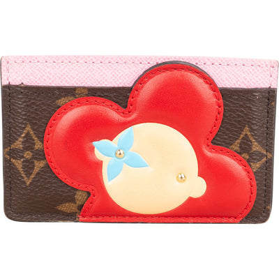 Louis Vuitton Monogram Canvas Vivienne Flower Card Holder
