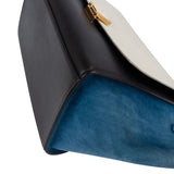 Céline Tricolor Leather Trapeze Handbag