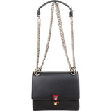 Fendi Calfskin Leather Kan I Crossbody Bag