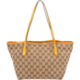 Gucci Monogram GG Canvas Joy Pug Tote Shoulder Bag