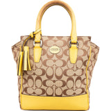 Coach Monogram Signature Canvas  Carryall Handbag