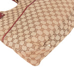 Gucci Monogram GG Hobo Handbag - vintageandkickz