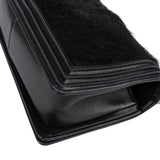 Chanel Goat Hair Medium Boy Single Flap Crossbody Bag