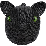 Gucci Limited Fashion Show Wicker Cat Bag Clutch