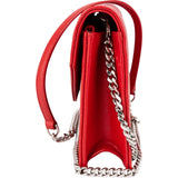 Yves Saint Laurent Grain de Poudre Leather Envelope Wallet On Chain Crossbody Bag