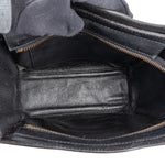 Celine Tricolor Grained Leather Luggage Handbag - vintageandkickz