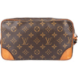 Louis Vuitton Canvas Monogram Marly Dragonne Clutch