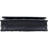 Chanel Dark Blue Quilted Caviar Leather Wallet On Chain Crossbody Bag