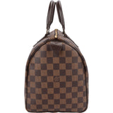 Louis Vuitton Monogram Damier Ebene Speedy 30 Handbag
