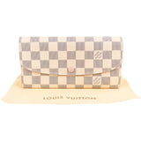 Louis Vuitton Monogram Damier Azur Emilie Sarah Wallet